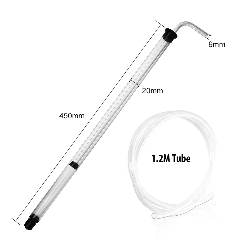 Newest Auto Siphon Racking Cane,Beer Siphoning Kit,Transfer Tools With Tube  For Beer Wine Bucket Carboy Bottle,Flexible Filler