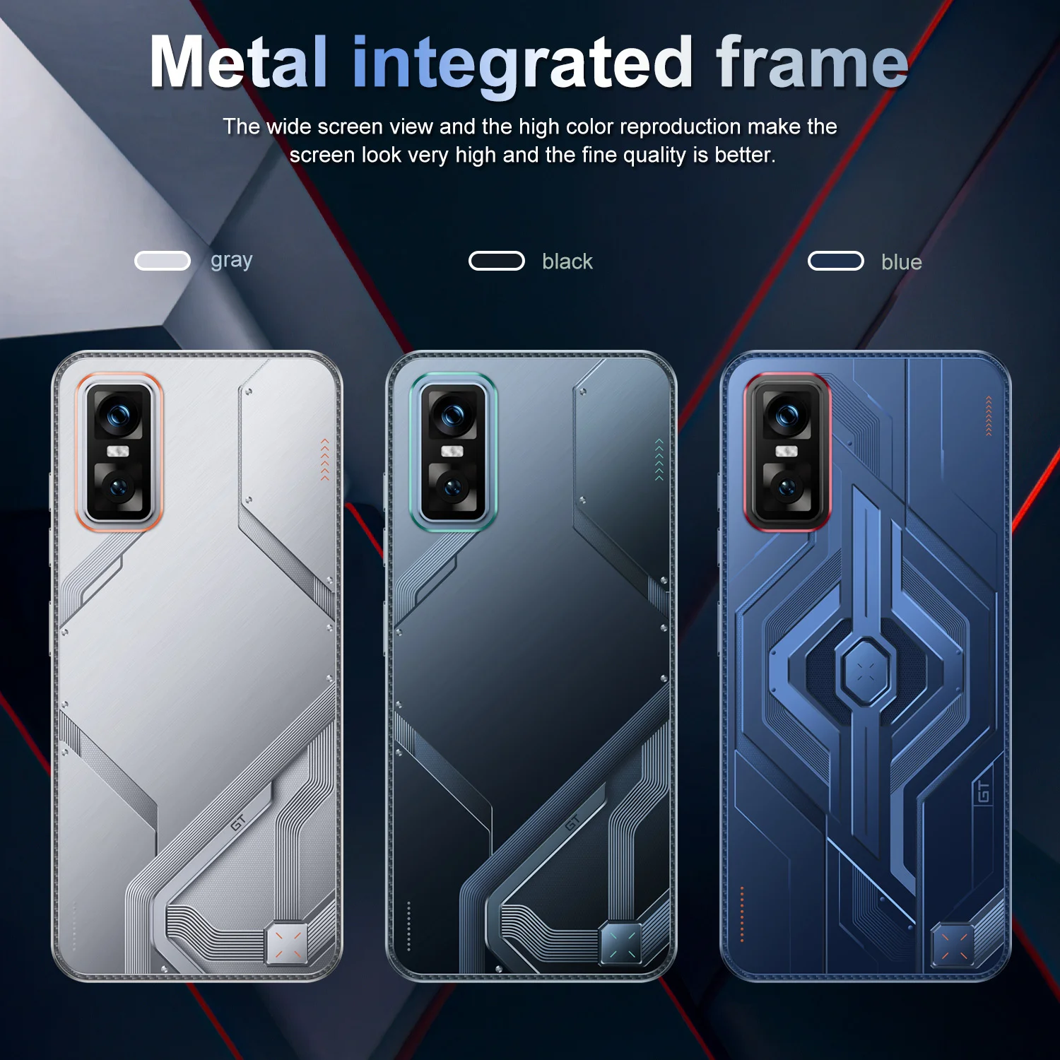 HOT 2025 New GT30 Pro 7.3HD Global Edition Original Smart Dual Card 7800mAh Battery Facial Recognition Function