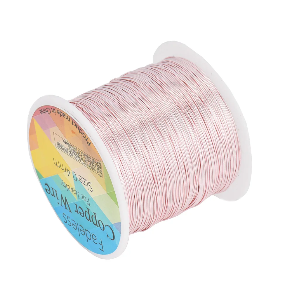 Floral Colored Jewelry Craft Wire - Soft Copper Wire for Beading & DIY Projects (62-100 Meters)
