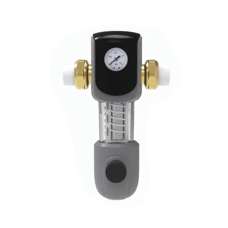 1pc High Flow Backwash Prefilter Stainless Steel Filter Screen Fully Automatic Cleaning Pipeline Water Purification
