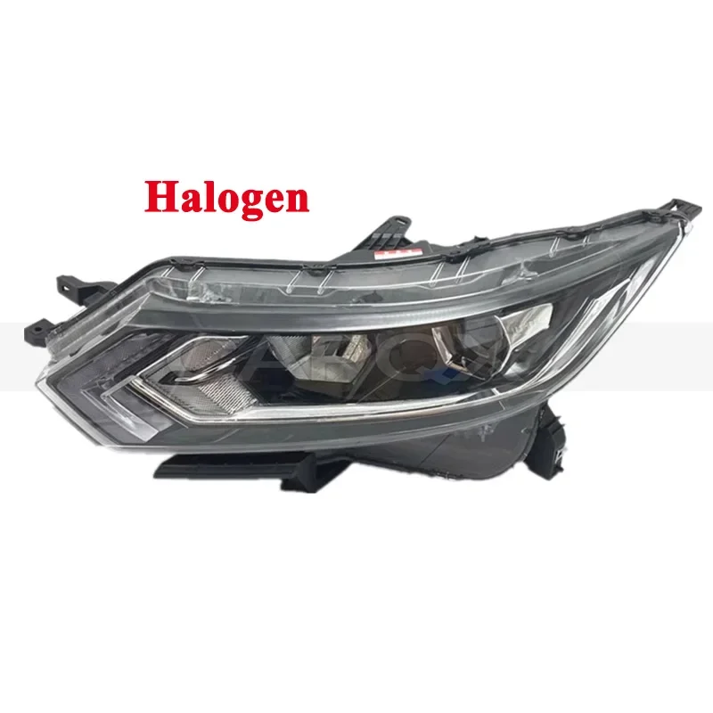 CAPQX AFS 없음 닛산 캐시카이 2019-2021 헤드램프 자동차 조명용 프론트 범퍼 헤드라이트 헤드 라이트 헤드 램프