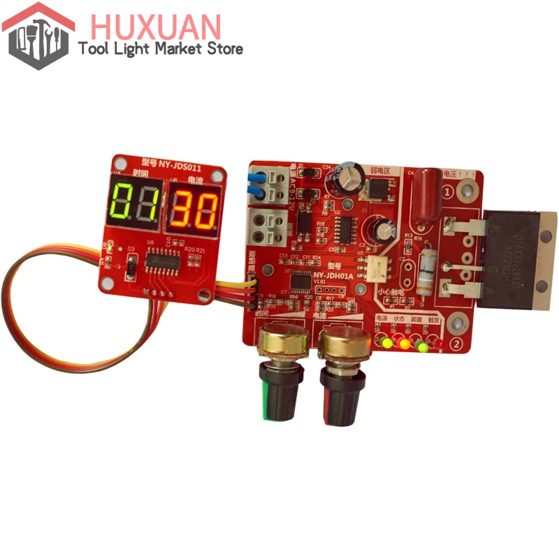 40A/100A Saldatrice A Punti Scheda Di Controllo Modulo Controller Saldatore Corrente A Tempo Regolabile Per Saldatura A Resistenza-40/100A