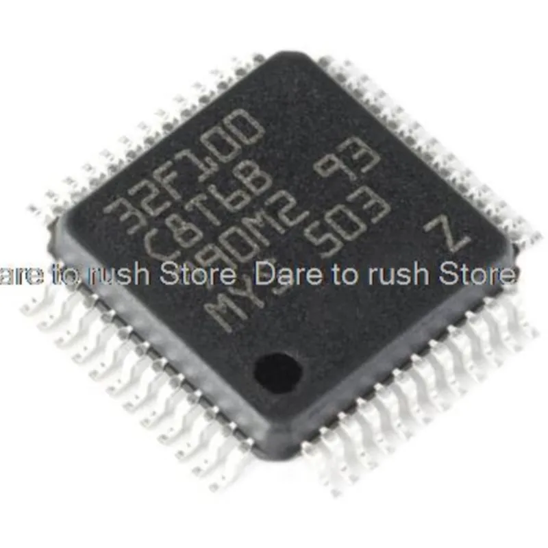 

10 шт. Новинка STM32F100C8T6B STM32F100 QFP48