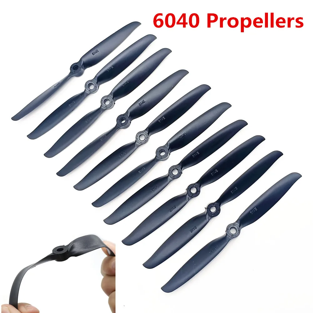 10/20pcs 6040 6x4 6x4E Nylon Propellers For 2450 Hihg Speed Brushless ...