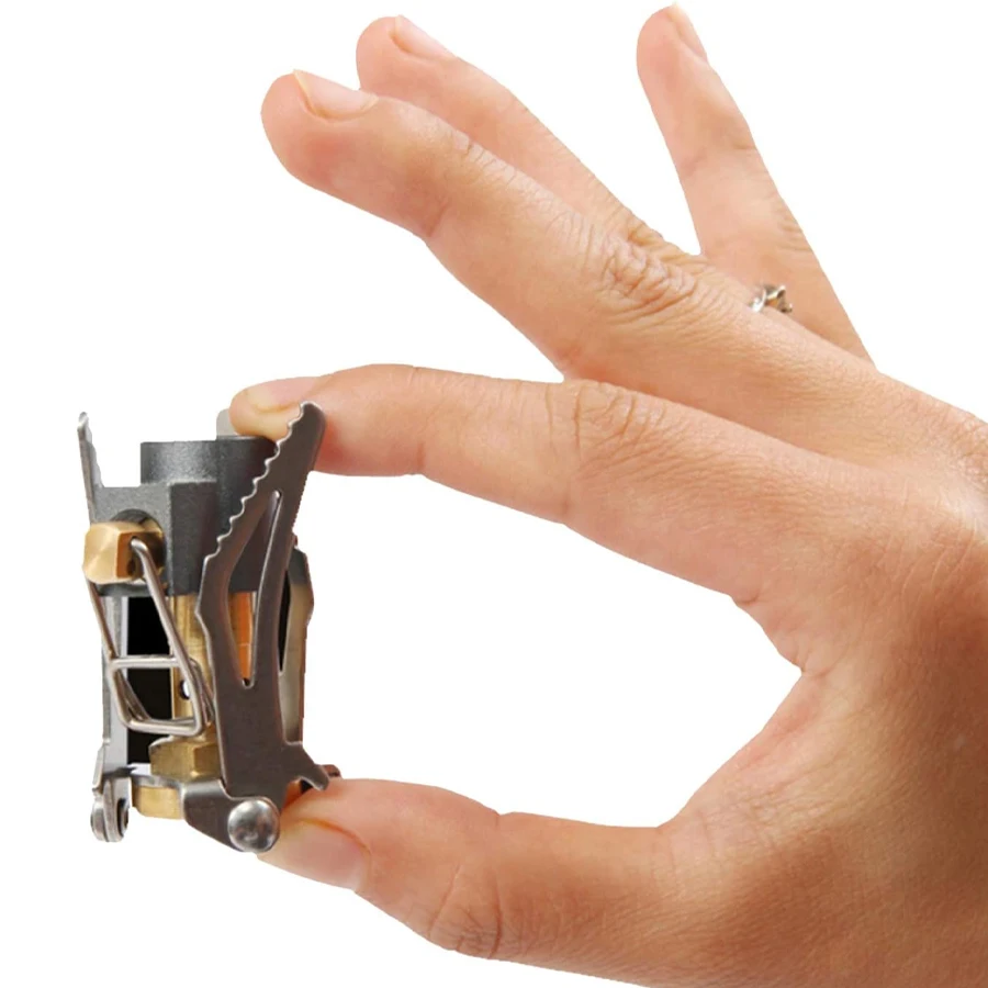 Description Picture 5 of itemUltralight Mini Camping Stove, 2600W Power Titanium Alloy Automatic Foldable Outdoor Cookware Tool for Picnic, Cookout, Hiking