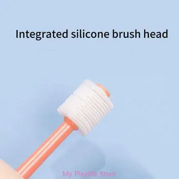 Soft Silicone Toothbrush for Small Dogs & Cats