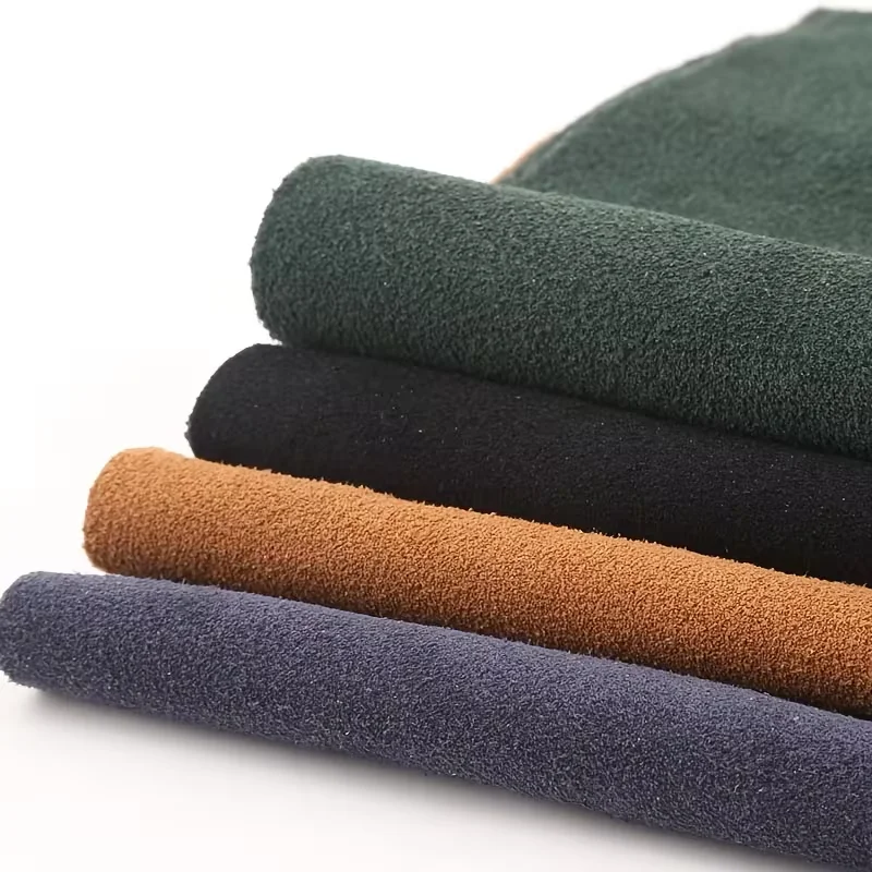 Premium Double Layer Cowhide Suede Leather