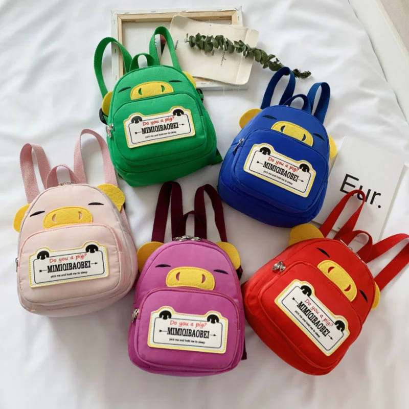 Child Backpacks Boys Girls Cartoon Animal Cute Baby Shoulder Bag Children School Bags Kids Toddler Kindergarten Student Backpack 12pcs set ins cute cartoon animal series decorative stickers kawaii idol card album frame sticker agenda korean child stationery