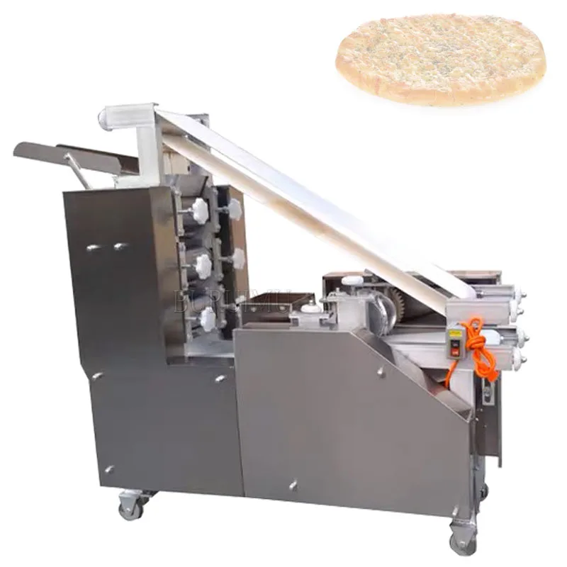 

Tabletop Automatic Dumpling Empanadas Gyoza Pizza Wonton Dough Skin Wrapper Making Machine