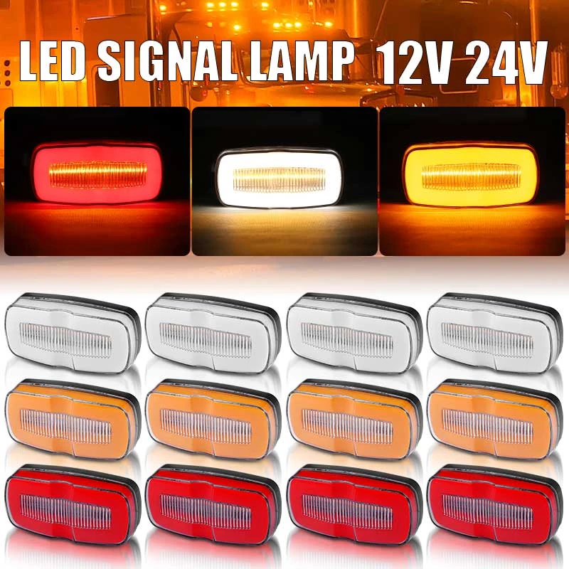 Trucks Led Turn Signals Flowing Yellow Light Led Side Marker Lights