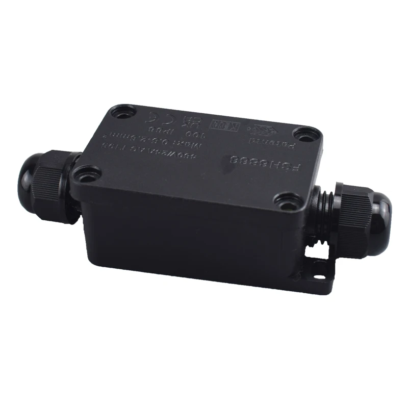IP66 Waterproof Junction Box 2 Way 3 Way 3mm-6.5mm Cable Connector Sealed Retardant Electrical Outdoor Waterproof Box