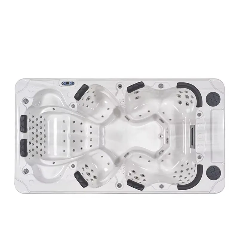 8 Person Acrylic Outdoor Spa Tub 2