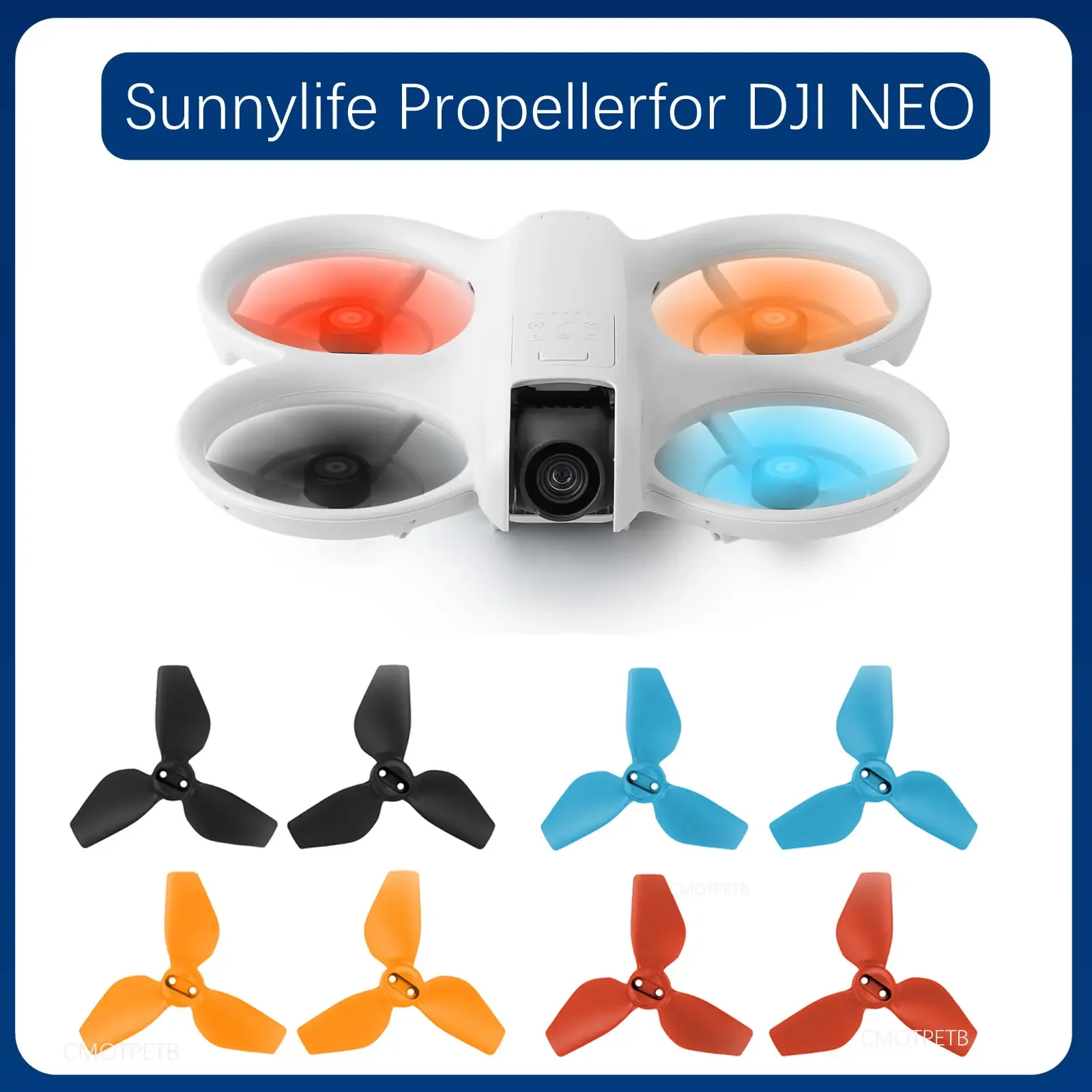 Propeller for DJI NEO Handheld Flight Camera 2016S Color Paddle Lightweight Fans Wing for DJI NEO Handheld Drone Accessories