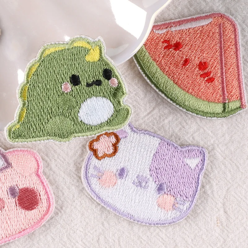 Cute Iron-On Patches (Bee, Star, Fruit, Unicorn, Bunny, Flower, Butterfly,  etc)