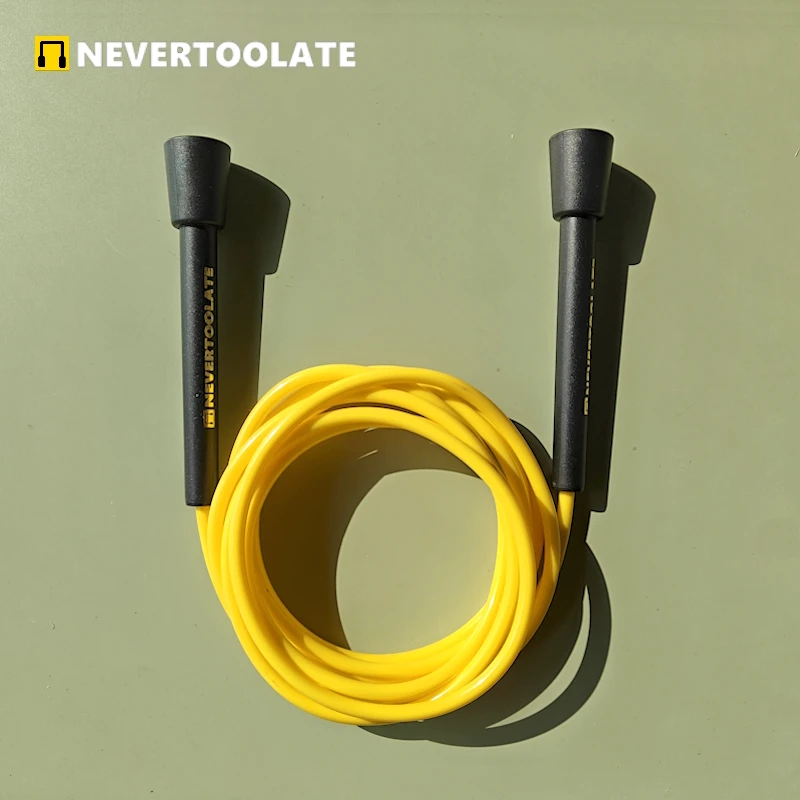 

ALLOY （TPU+PVC mixed）rope soft anti cold -20℃ new material winter RA shape handle jump skip rope supper long 3.2 meters