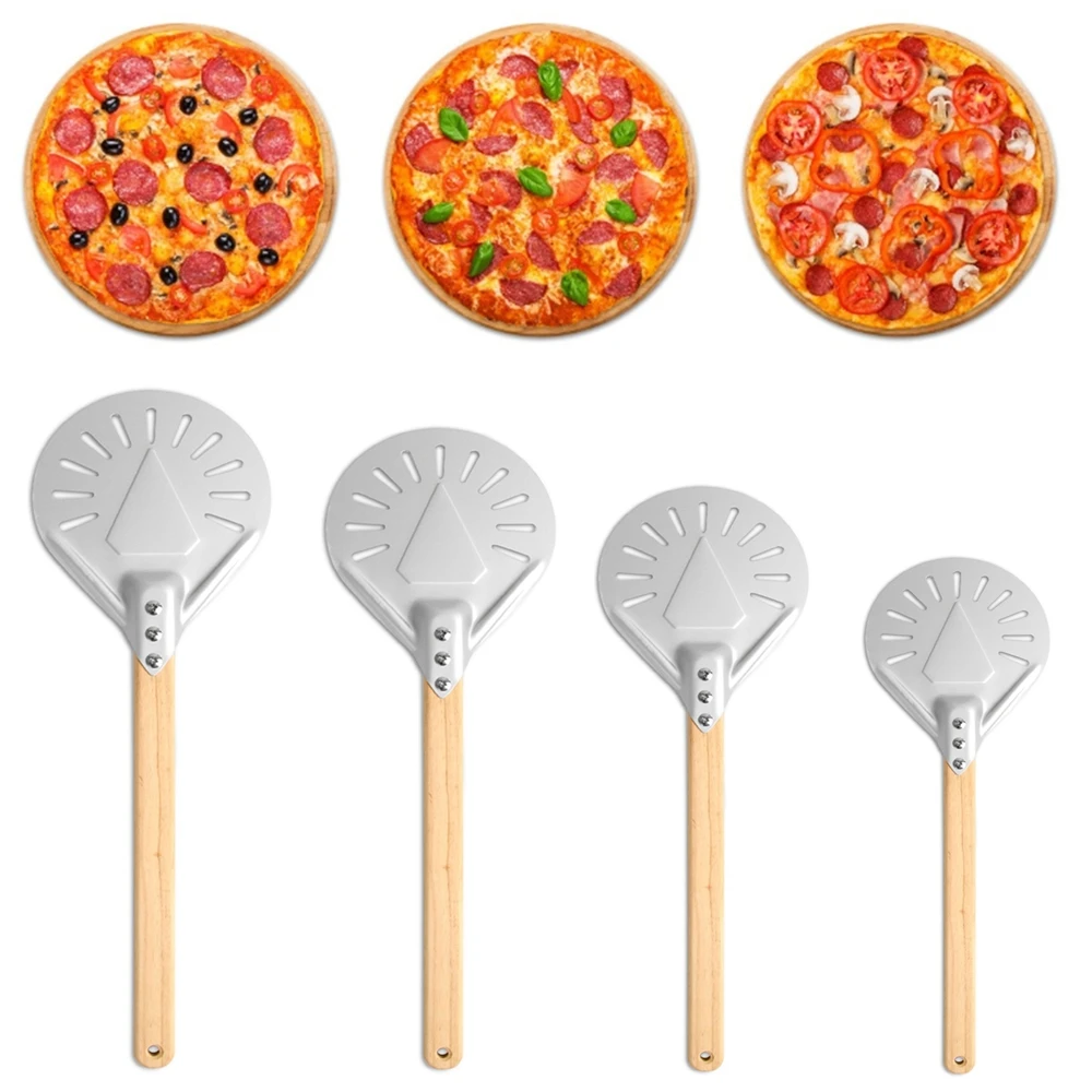 pastray wooden handle outdoor cooking shovel pizza oven accessories kitchen gadget baking tool pizza paddle peel