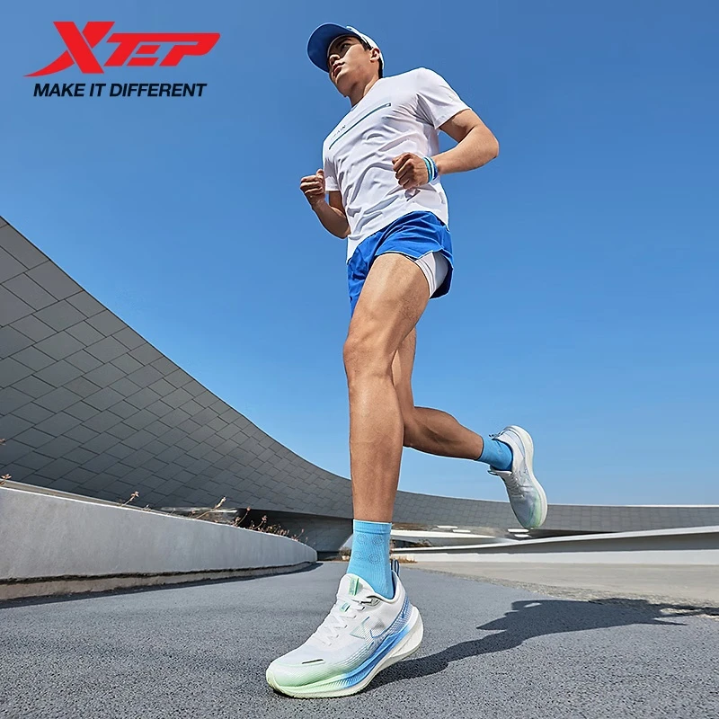 Xtep Kunpeng Running Shoes for Men 2025 Summer Shock-absorbing