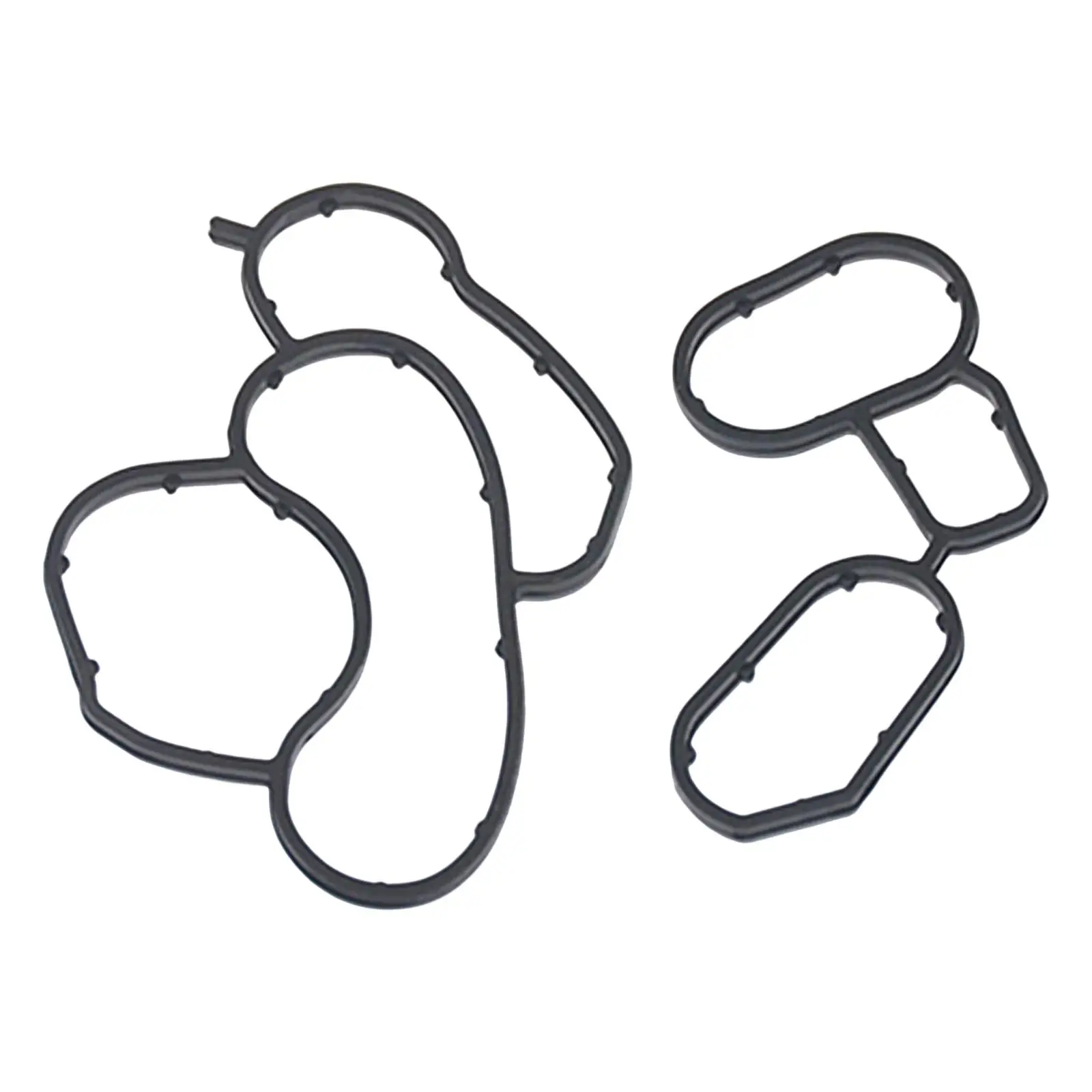 2Pcs Oil Cooler Filter Housing Gasket Seal Replace for BMW E46 x1 x3 Z4