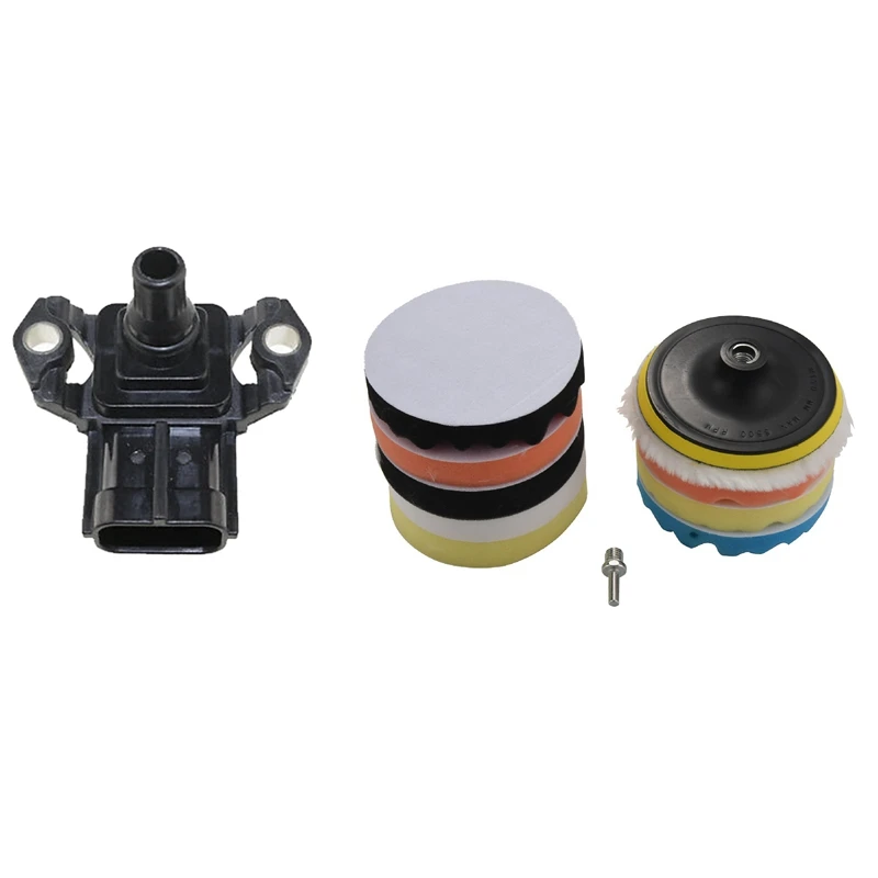 

2 Set Car Accessories: 1 Set 6 Inch Buffing And Polishing Pad Kit & 1 Set Automobile Intake Pressure Sensor