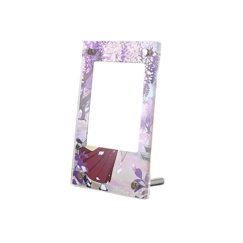 

Pokemon PTCG Erika Anime Characters Stand Sightseer Extended Painting Acrylic Card Brick Shield Does Not Include Cards