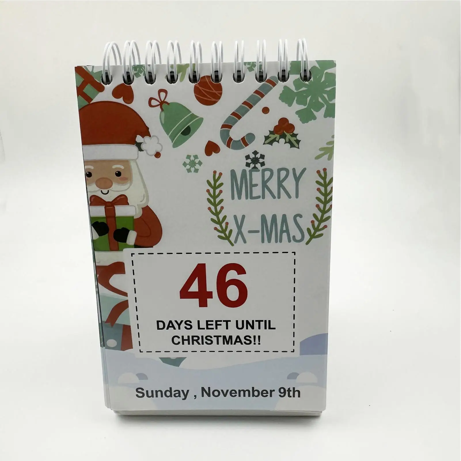 Calendar Advent 2025 Christmas Calendar Desktop Advent 100 Days Interactive Home Decor 100 Day Countdown Calendar For Christmas