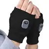 Electric USB Rechargeable Heated Gloves Fingerless Winter Hand Warmer Unisex Smart Touchscreen Fast Heating Gloves 1