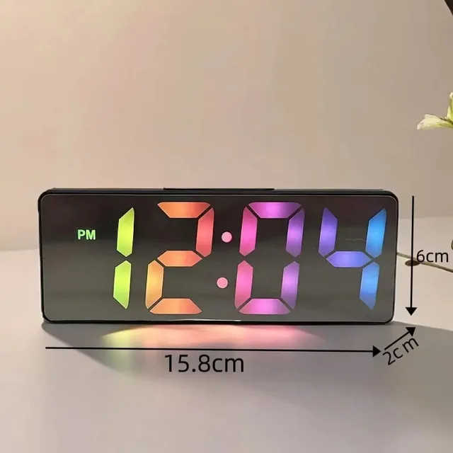 LED Digital Wake Up Clock 6