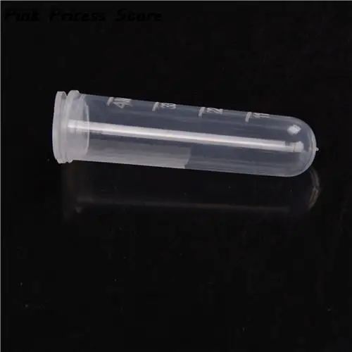 30Pcs 5ml Plastic test tubes with clear scale centrifuge tube with lip Graduation EP tube centrifuge tube,plastic test tubes