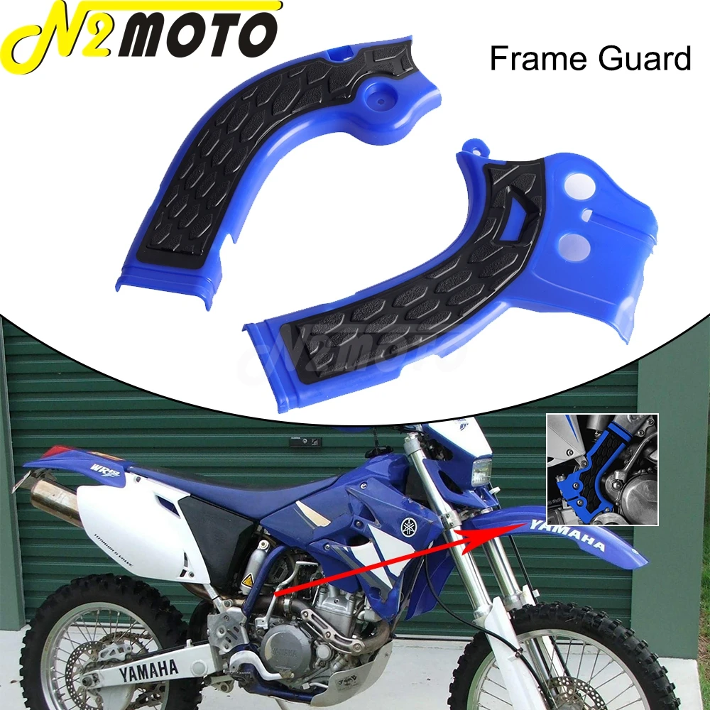 Motocross X Grip Frame Guard For Yamaha WR YZ 250F 450F 250FX 450F