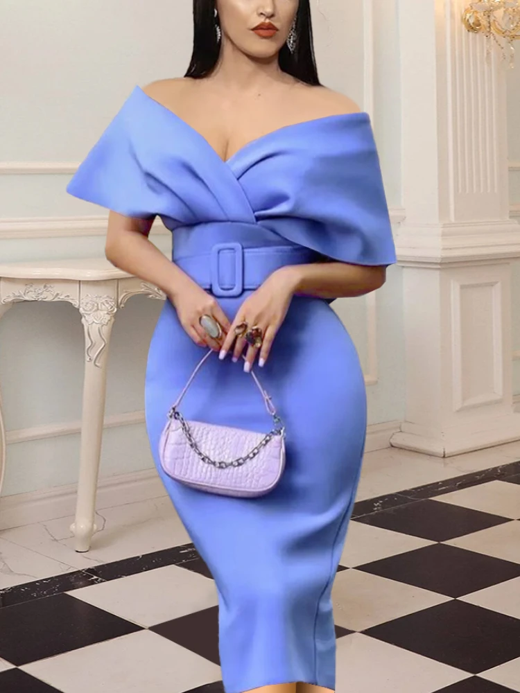 Elegant Women Evening Dresses Bare 