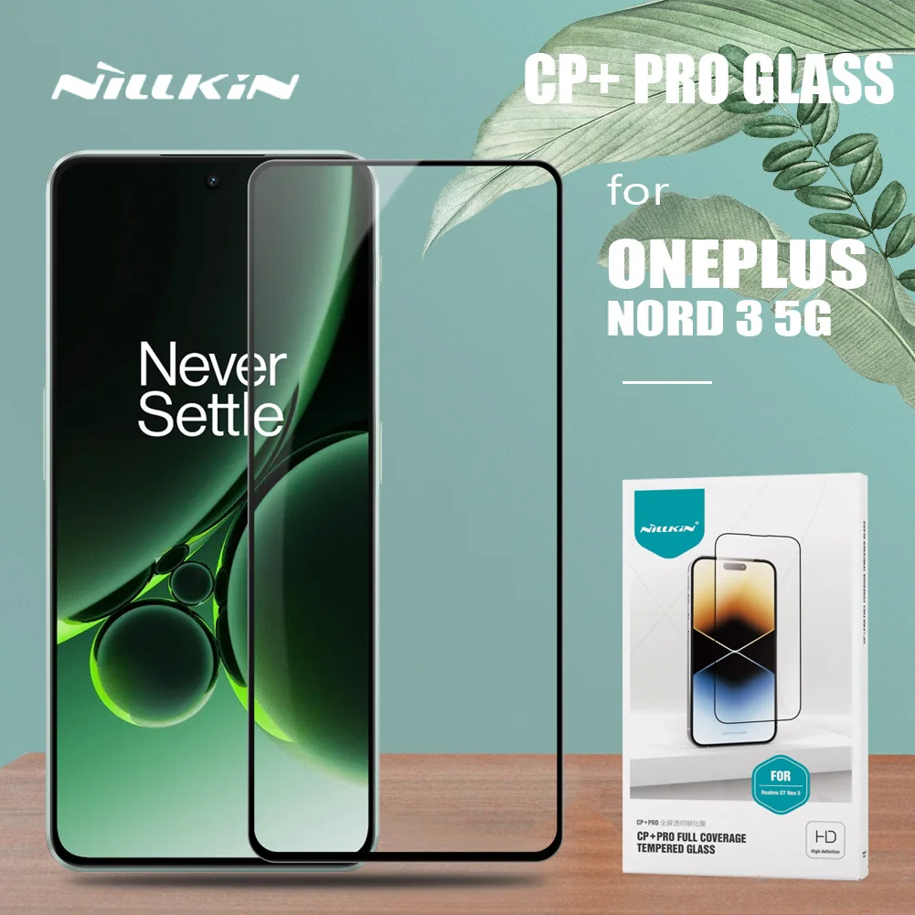 

Для Oneplus Nord 3 5G Glass Nillkin CP + Pro 2.5D искусственное закаленное стекло для Oneplus Nord 3 / Ace 2V стеклянная пленка