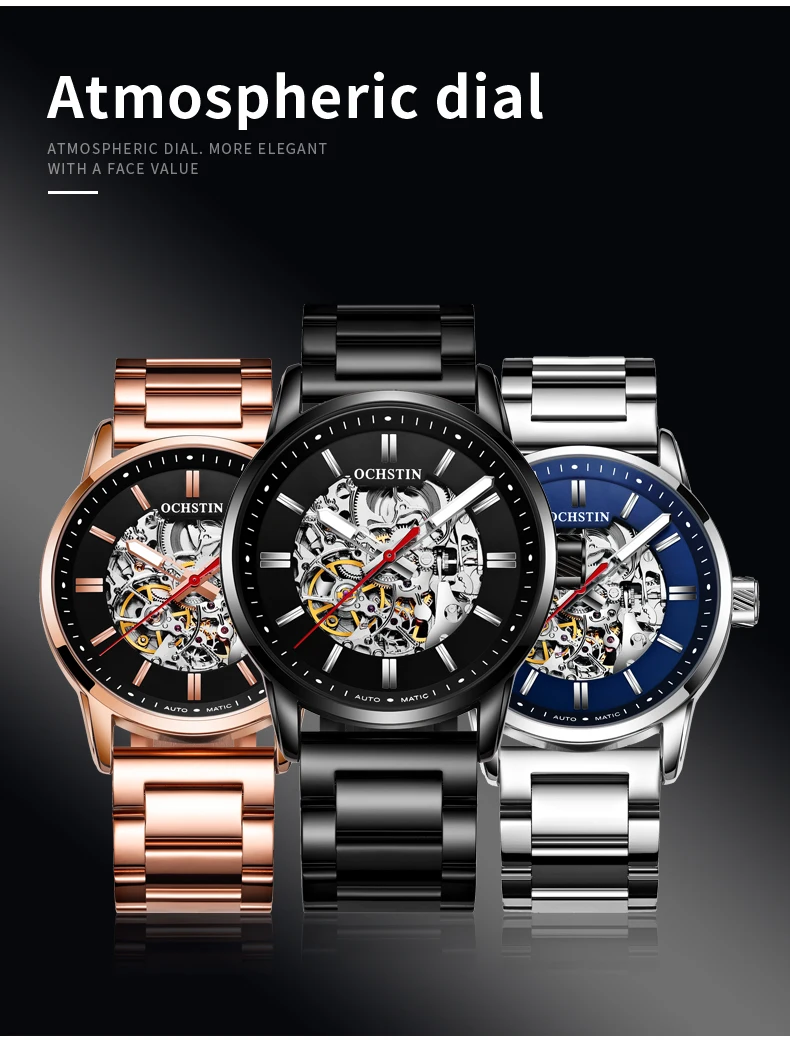2023 New watch for men Automatic Fashion Watches 41MM China Mechanical Movement Sapphire Glass Waterproof Wristwatch