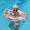 Swimbobo New Style Child Inflatable Dinosaur Cute Swimming Seat Boat Floating Kid Water Toy Baby Swim Rings Pool Float Summer 5