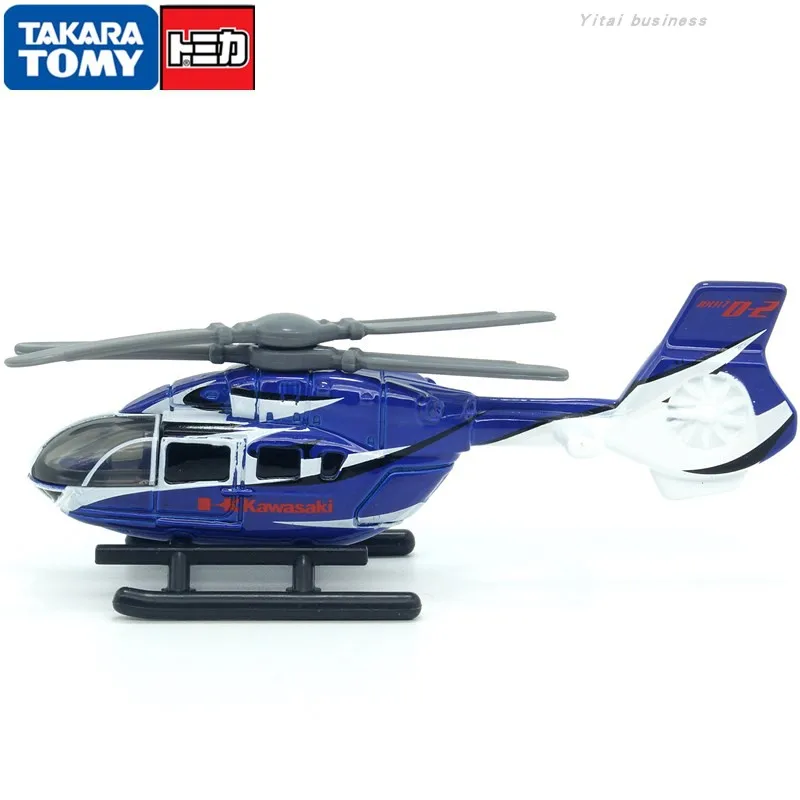 

Автомобиль TAKARA TOMY TOMICA из литого под давлением, модель 104 вертолета, детская Рождественская Подарочная игрушка.