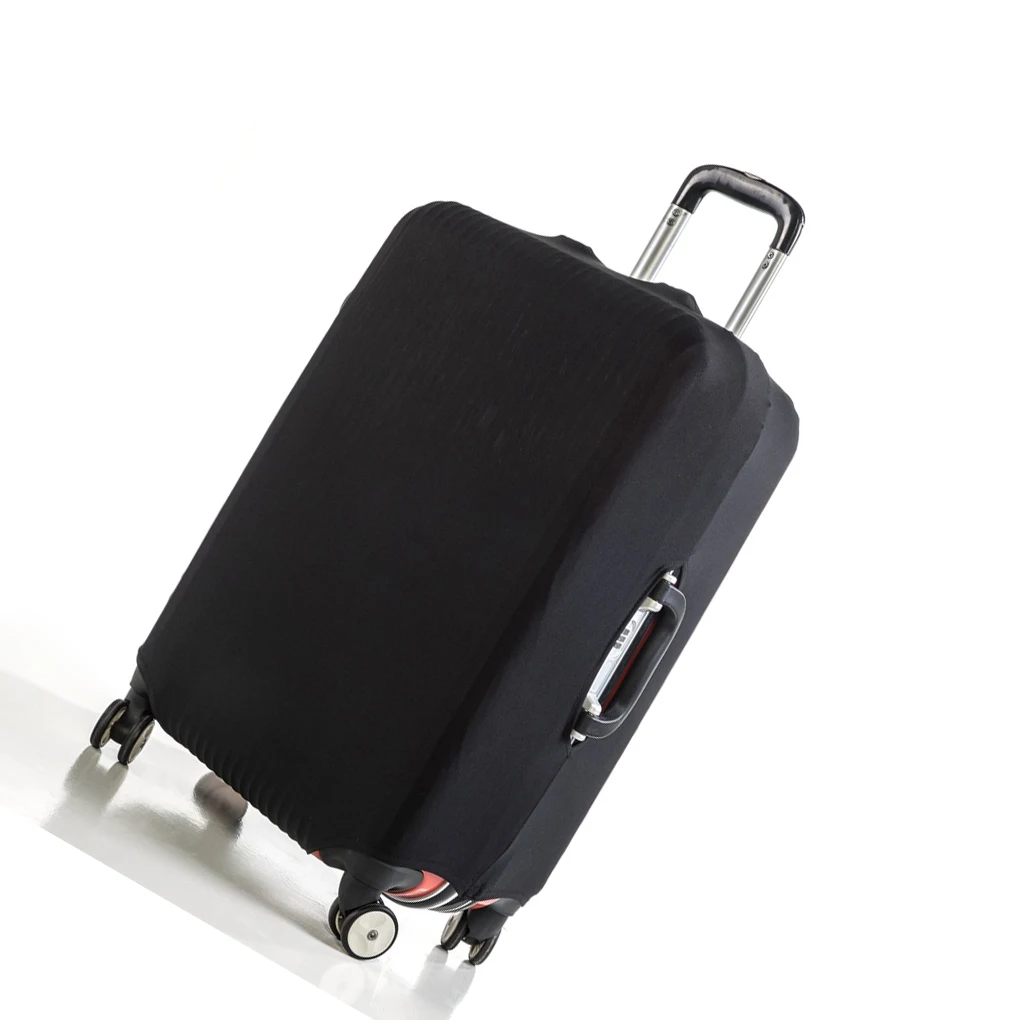 

Travel Trolley Luggage Case Storage Cover Suitcase High Elasticity Solid Color Baggage Protector Anti-scratched S 18-20inch