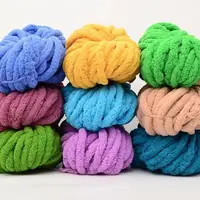 DIY Chenille Chunky Yarn Soft Thick Wool Yarn Winter Warm Hand-woven Blanket Yarn for Knitting And Crochet 1