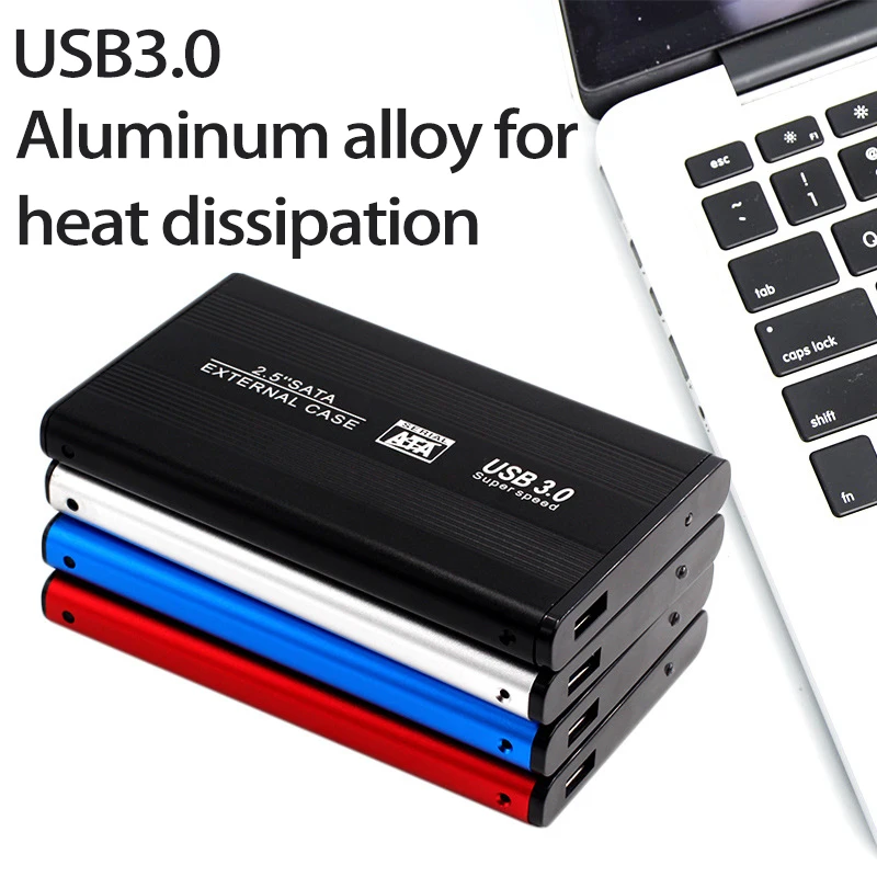 UTHAI S14 2.5-inch SATA portable hard drive case aluminum alloy SSD solid-state notebook hard drive case USB 3.0 external hard drive case ssd enclosure hard drive enclosure hard disk case external hard drive box hdd case enclosure
