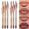 3Pcs Long-Lasting Velvet Lip Liner Matte Lipstick Waterproof  Perfect Gift for Valentine's Day, Lip Liner Set 1