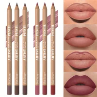 3Pcs Long-Lasting Velvet Lip Liner Matte Lipstick Waterproof  Perfect Gift for Valentine's Day, Lip Liner Set 1