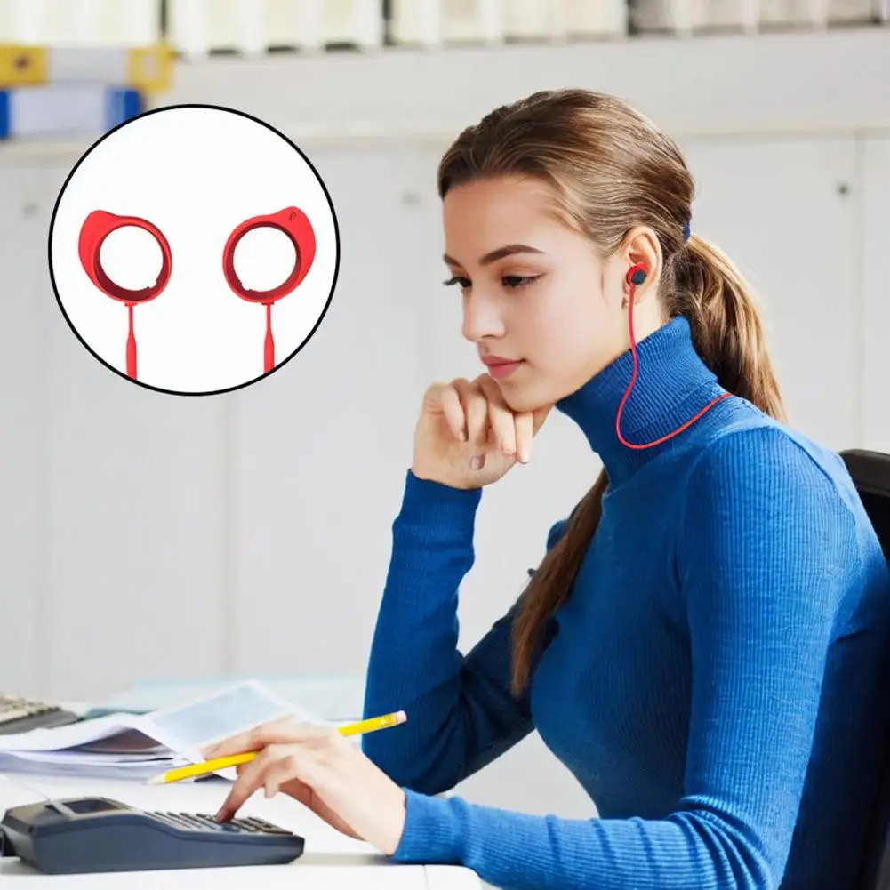 

Удобный держатель для наушников, пыленепроницаемый ремешок для наушников, удобный износостойкий ремешок для защиты от потери на шею для Samsung Buds Fe