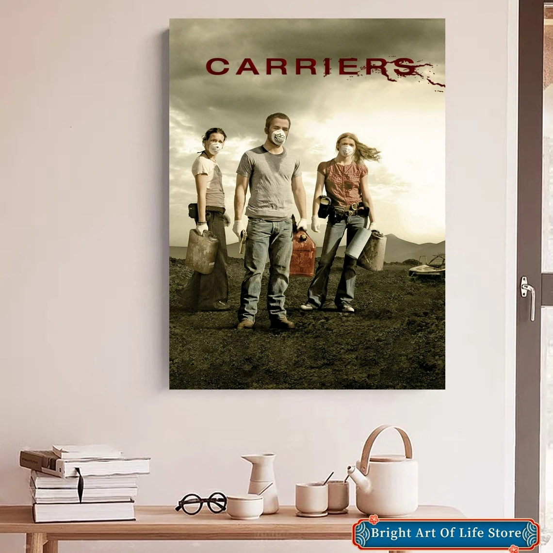 

Carriers (2009) Movie Poster Art Cover Star Photo Print Apartment Home Decor Wall Painting (No Frame)