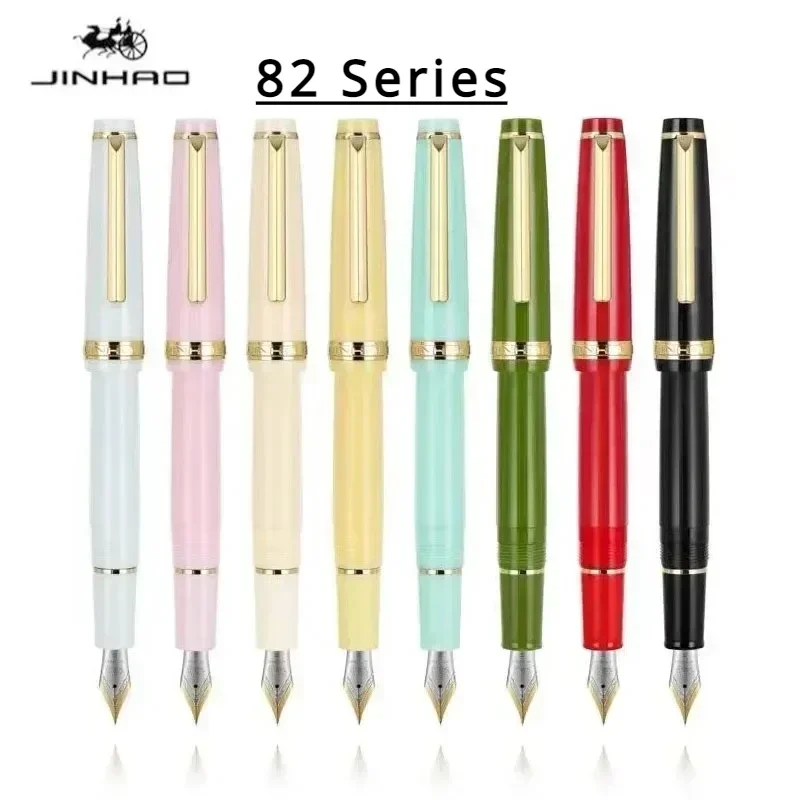 Jinhao 82 Penna Stilografica Color Match Dip In Water Glass Ef F M Pennino Penne A Inchiostro Penna Stilografica Carina Forniture Scolastiche Per Uffi