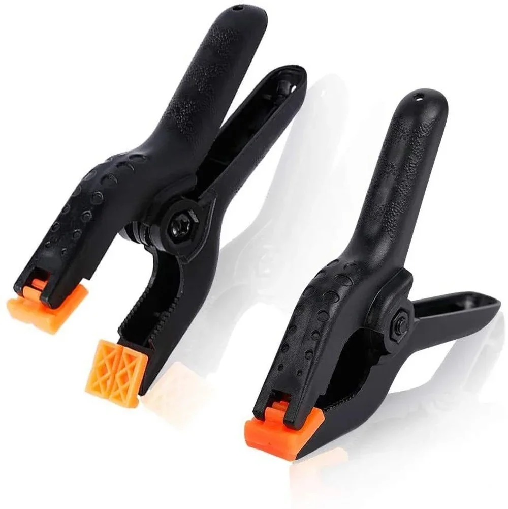 Woodworking Clamps Plastic Clamps Toggle Clamp New Woodworking Spring Clamps 2/3/3.5/4/6 Inches DIY Tools for Woodwork Spring Clip Photo Studio