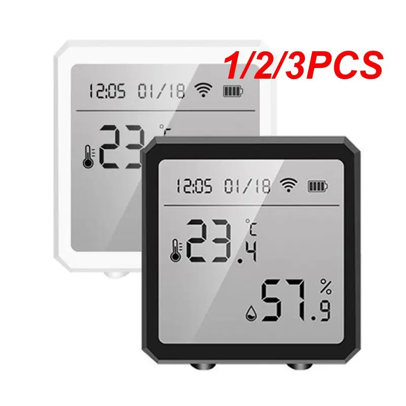 

1/2/3PCS Tuya Smart WIFI Temperature And Humidity Sensor Indoor Hygrometer Thermometer With LCD Display Support Alexa