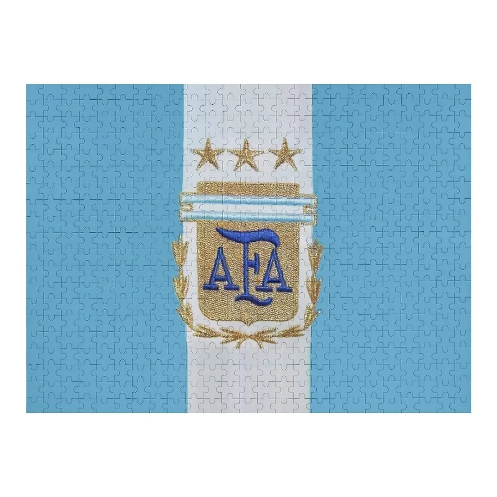 

3 stars Argentine tshirt world champions 10 Jigsaw Puzzle Animal Wood Animals Puzzle