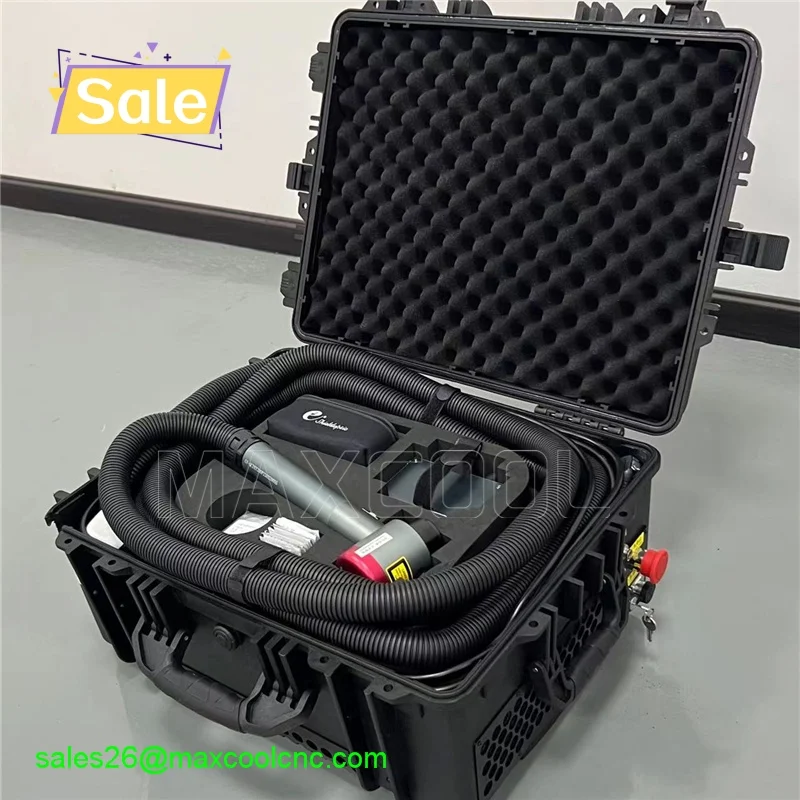 100w 200w 300w Metal Rust Oxide Oil Removal Wood Paint Clean Pulse Laser Cleaning Machine Mini Laser Metal Cleaning Machine 4