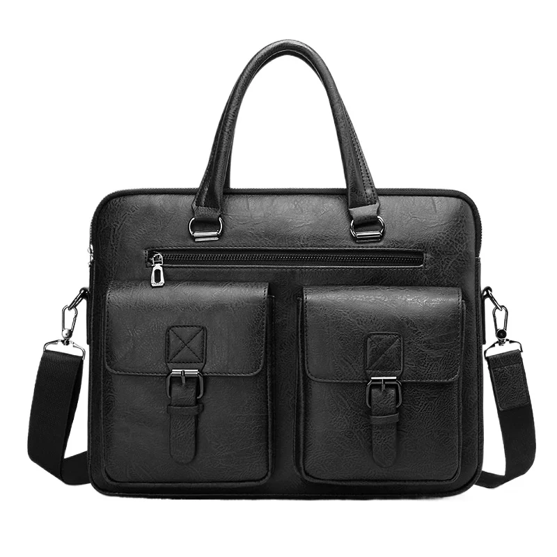 Men’s Briefcase – Business Shoulder & Handbag, Casual Fashion Office Bag, Manufacturer Wholesale - 3