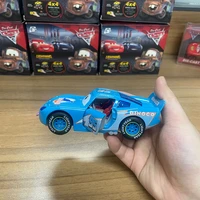 Disney Toy Story 3 Model Car Lightning Mcqueen Metal Diecast With Lights Inertial Pull-Back Wheel Spit Out Your Tongue Cars Toys 6