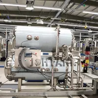 Autoclave Industriel à Vapeur, Stérilisateur Électrique Automatique, Conception à Pulvérisation d'Eau Chaude avec PLC et Pompe 5