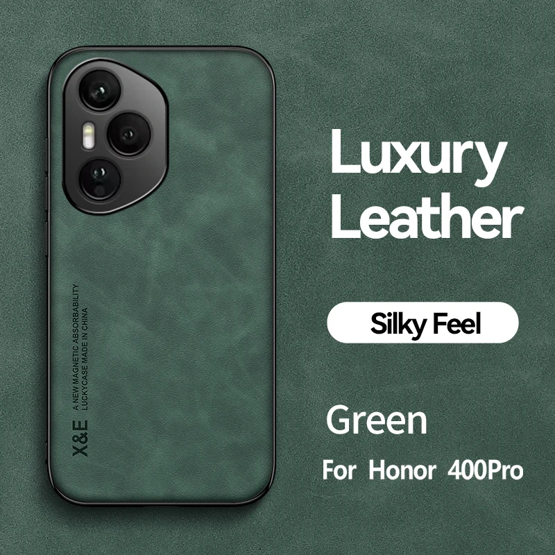 Luxury Retro PU Leather Shockproof Phone Case with Soft Silicone+PC Construction